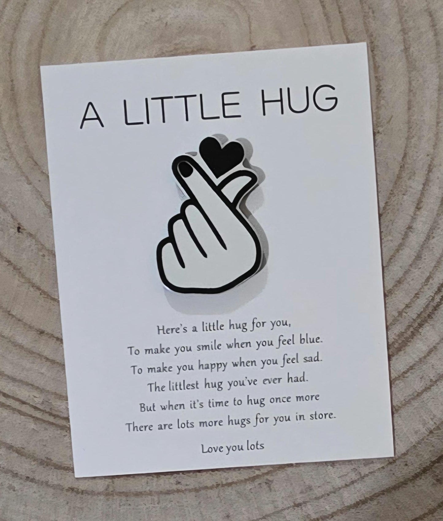 Pocket Hug Card, Thinking of You Gift