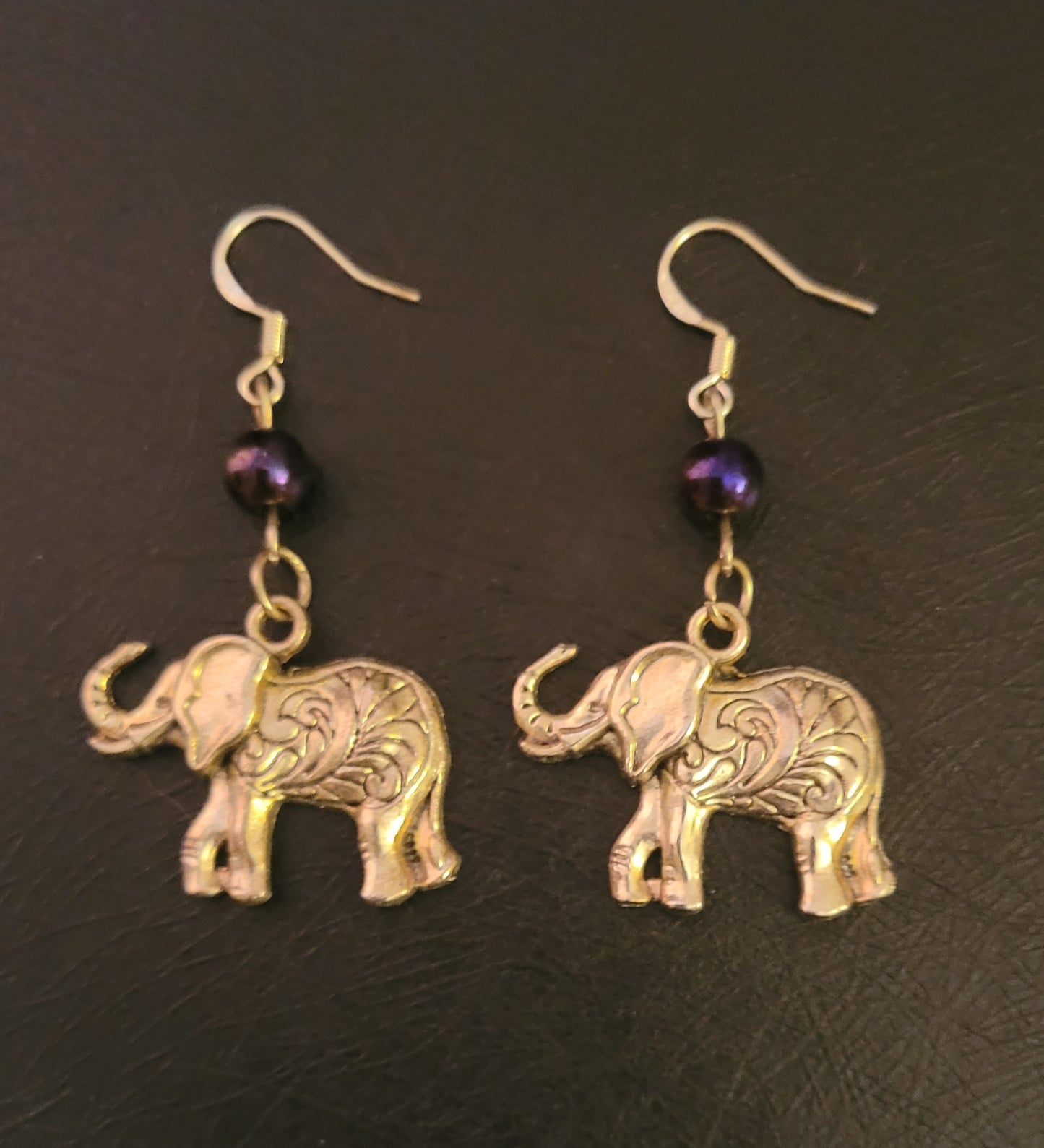 Elephant Dangle Earrings