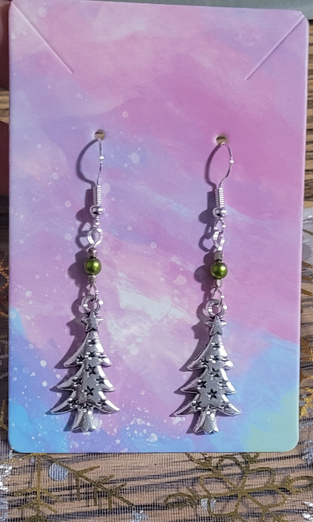 Christmas Tree Festive Earrings