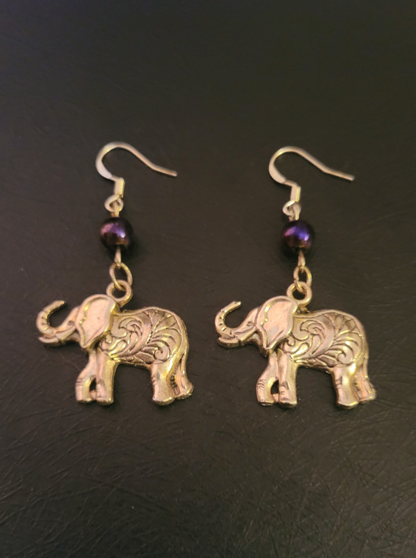 Elephant Dangle Earrings