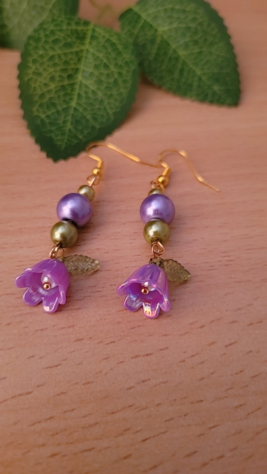 Enchanted Forest Flower Earrings