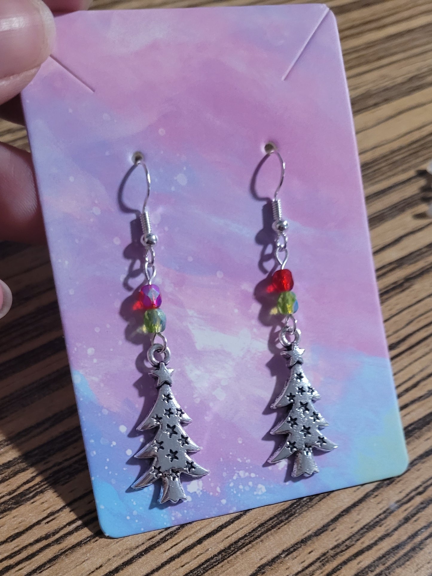 Christmas Tree Festive Earrings