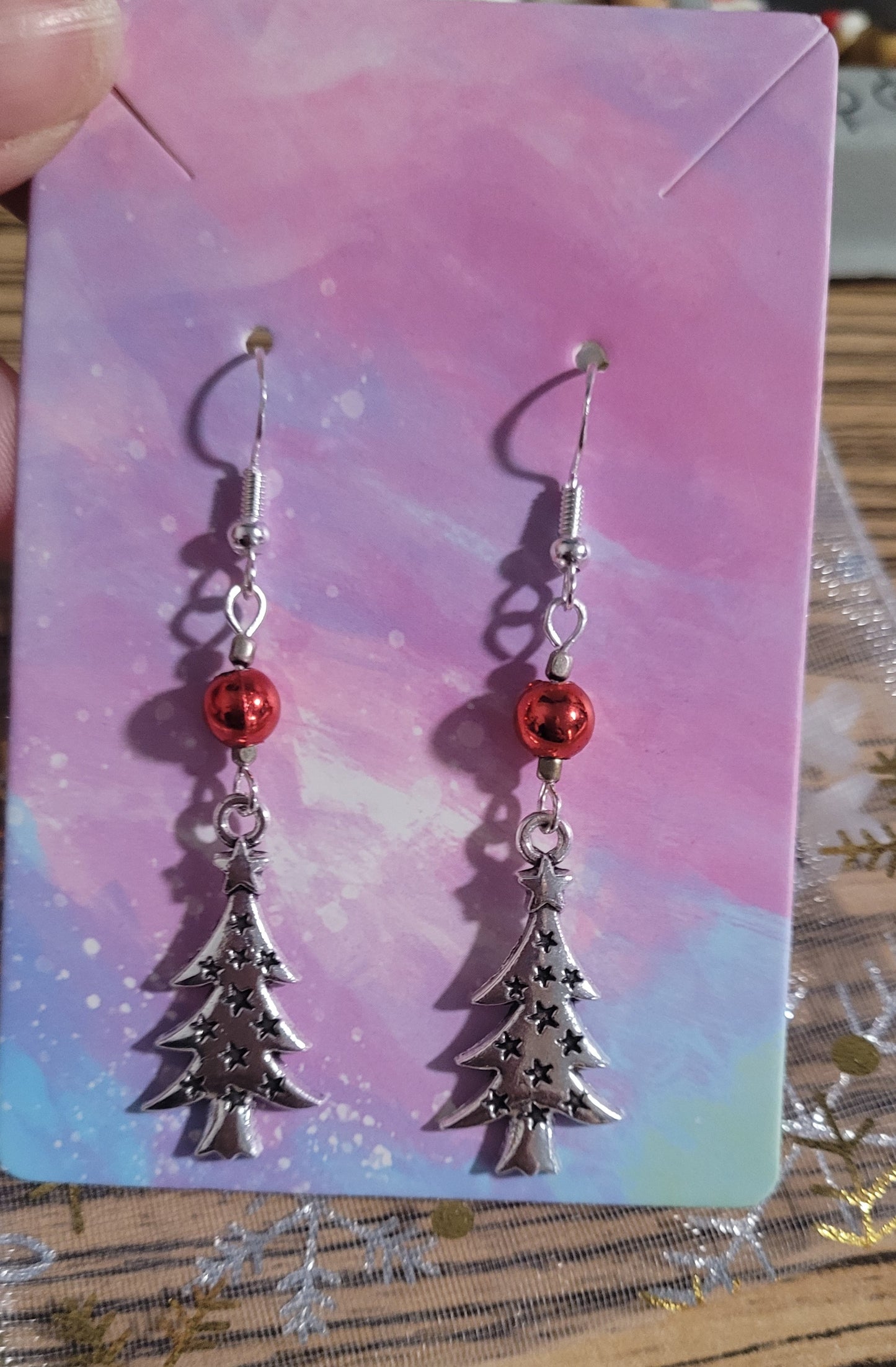 Christmas Tree Festive Earrings