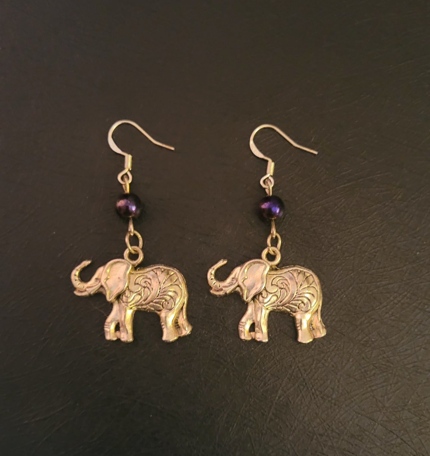 Elephant Dangle Earrings