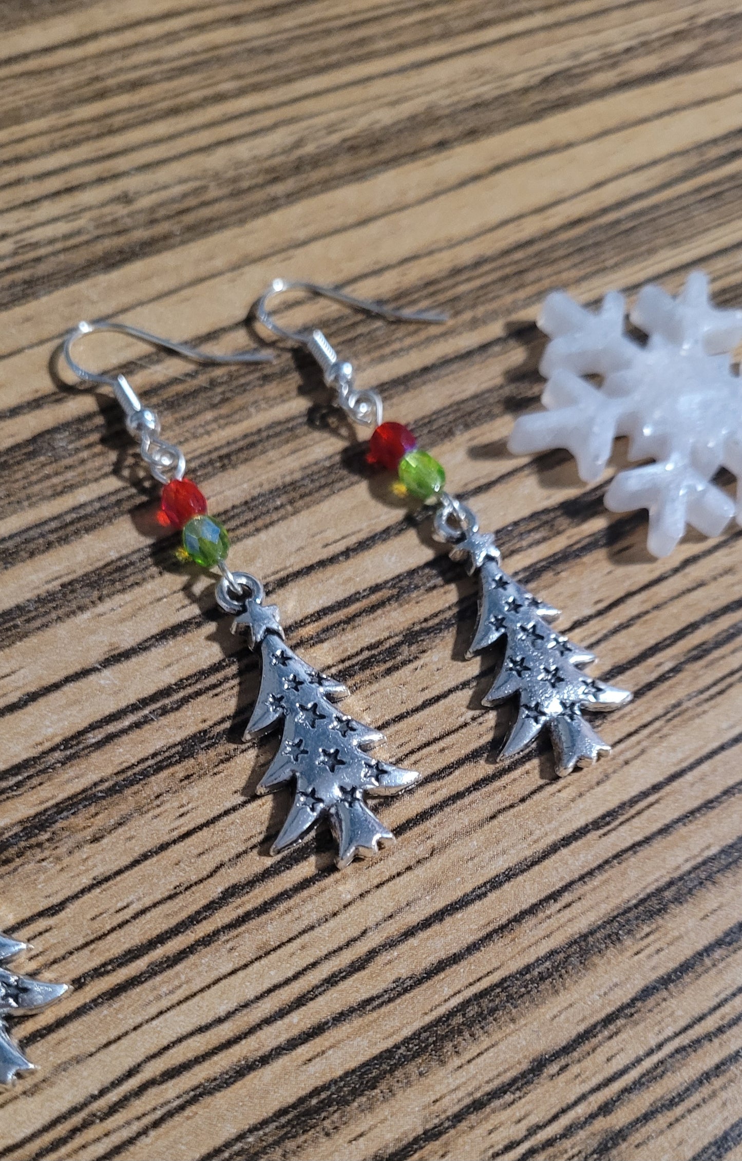 Christmas Tree Festive Earrings