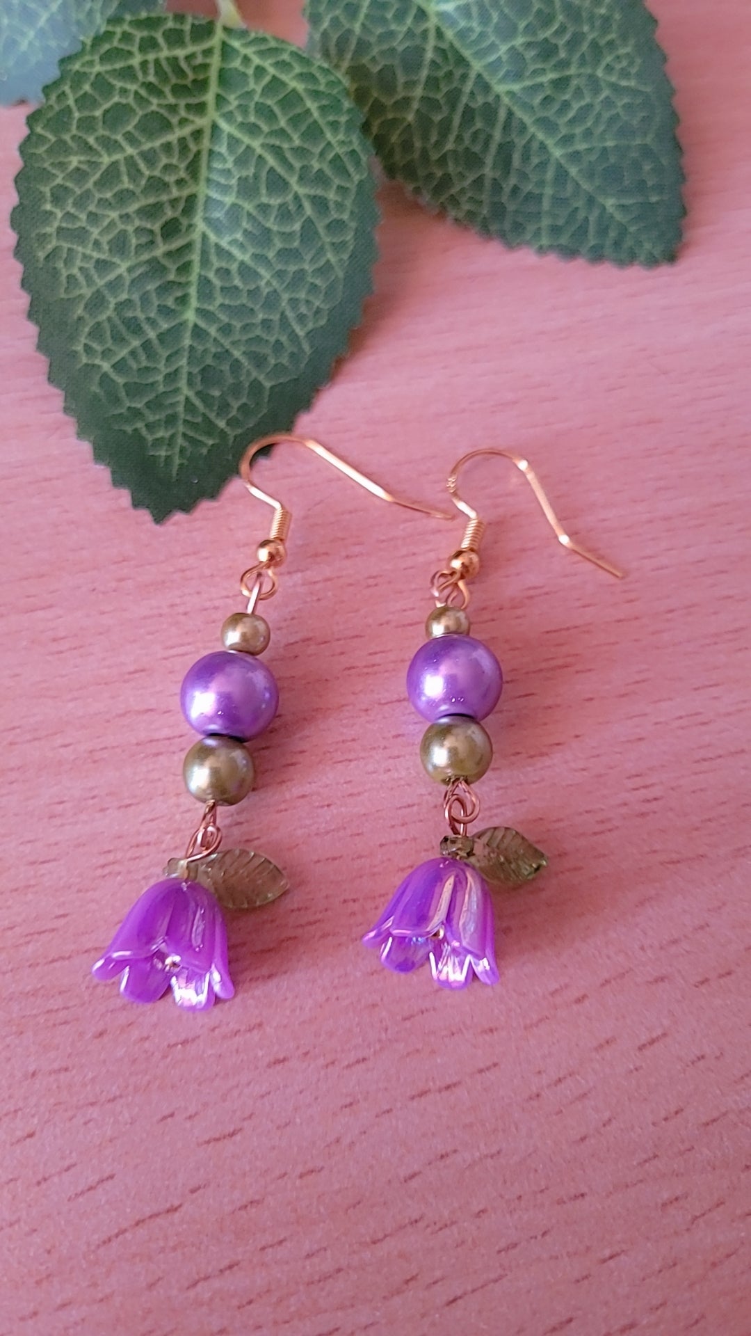 Enchanted Forest Flower Earrings