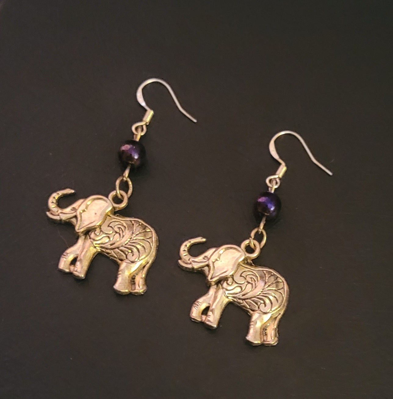 Elephant Dangle Earrings