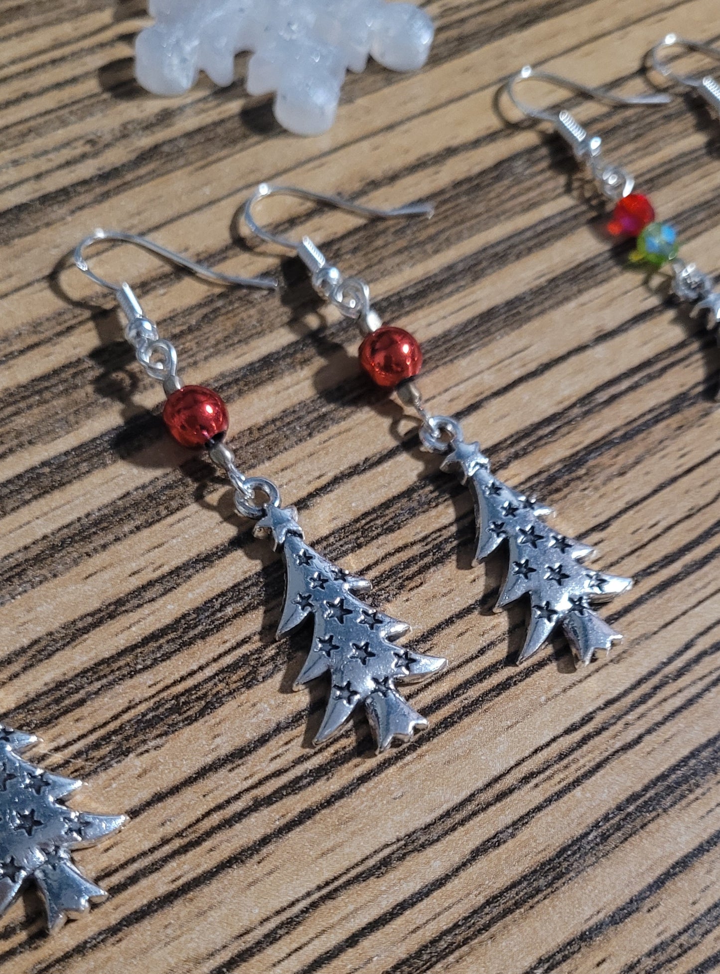 Christmas Tree Festive Earrings