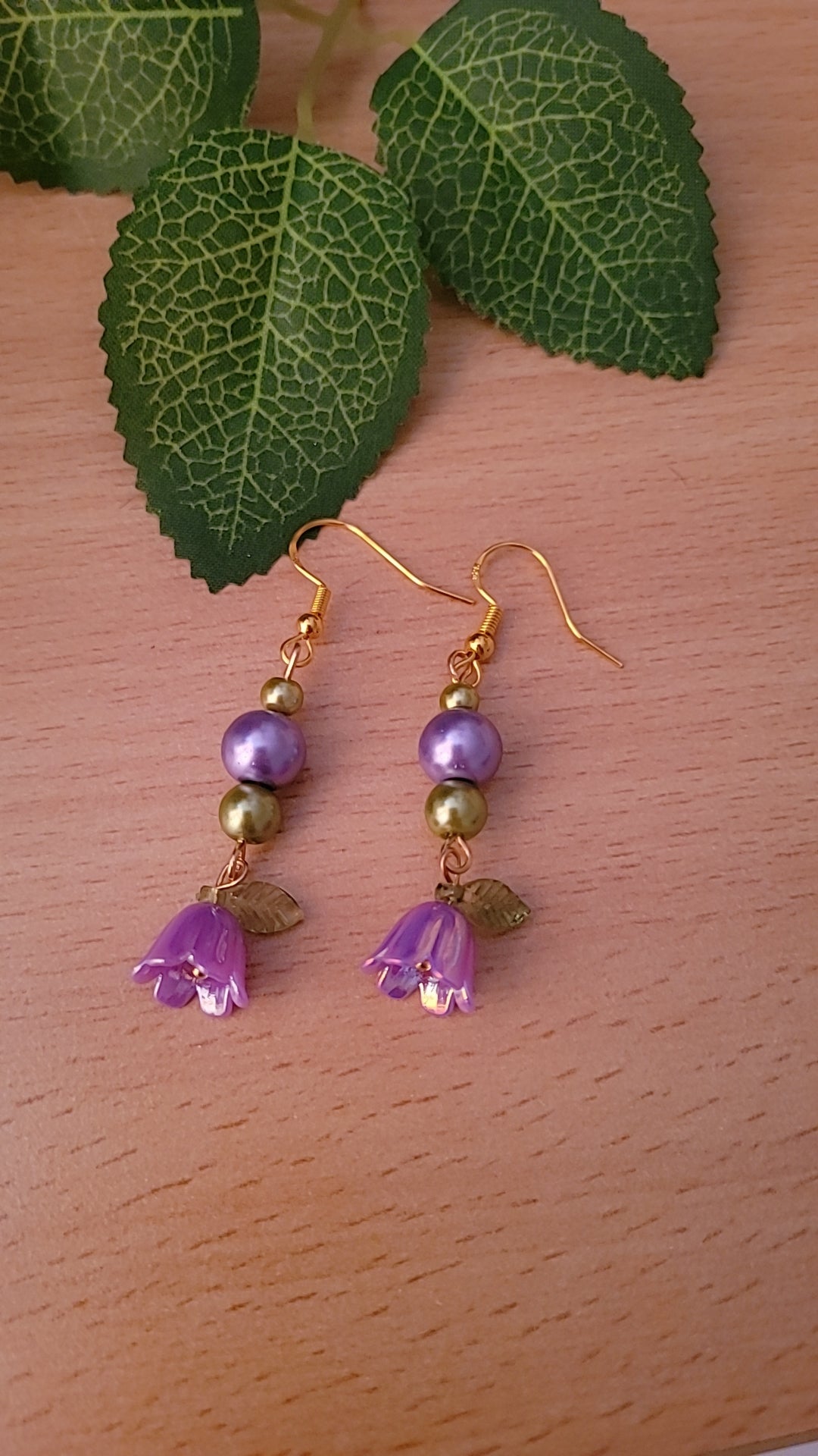 Enchanted Forest Flower Earrings